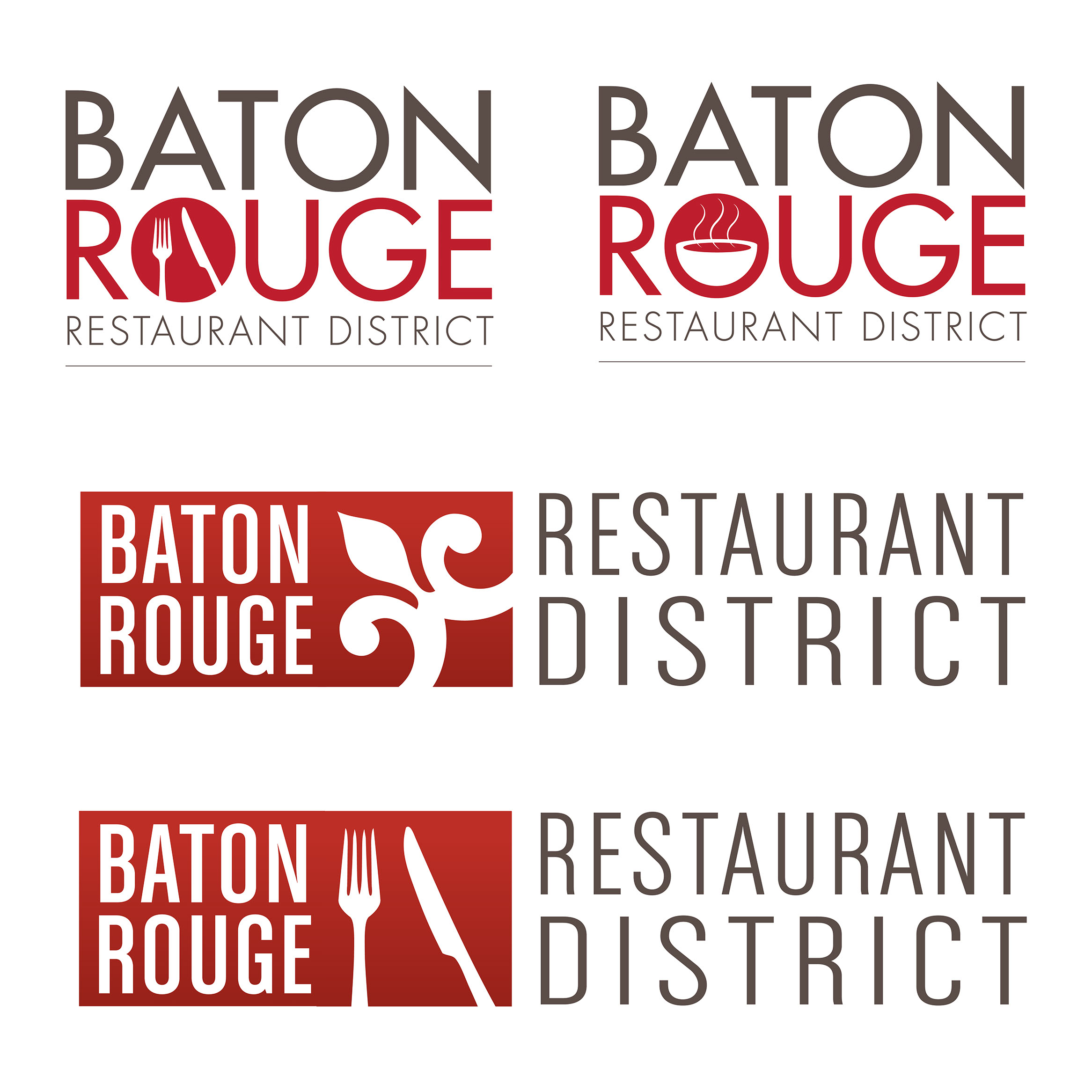 Baton Rouge Restaurant District Logo